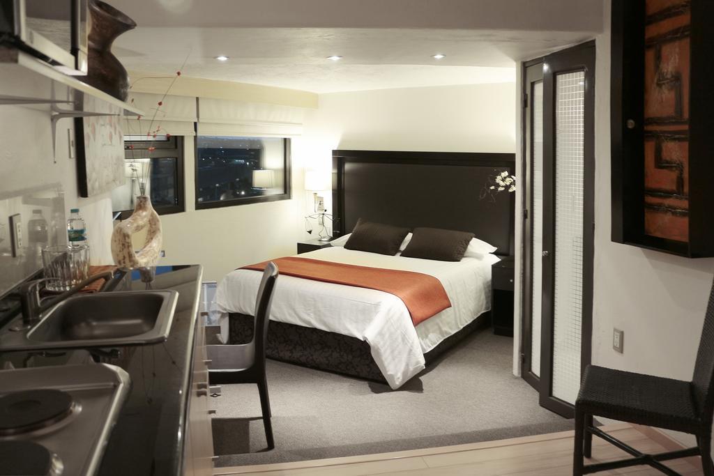 Aztic Hotel And Executive Suites Mexico City Exteriör bild
