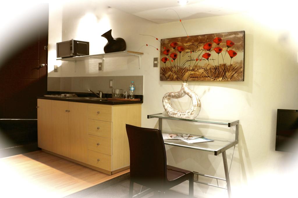 Aztic Hotel And Executive Suites Mexico City Rum bild